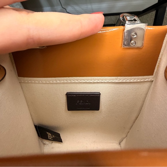 Fendi Sunshine Shopper Tote - Canvas and Leather - W/ Dustbag - Picture 15 of 17